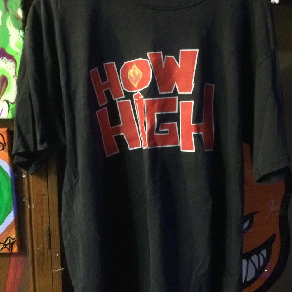 How High tour shirt from Redman and Methodman How High movie release tour